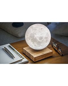 Gingko Smart Moon Lamp Walnut